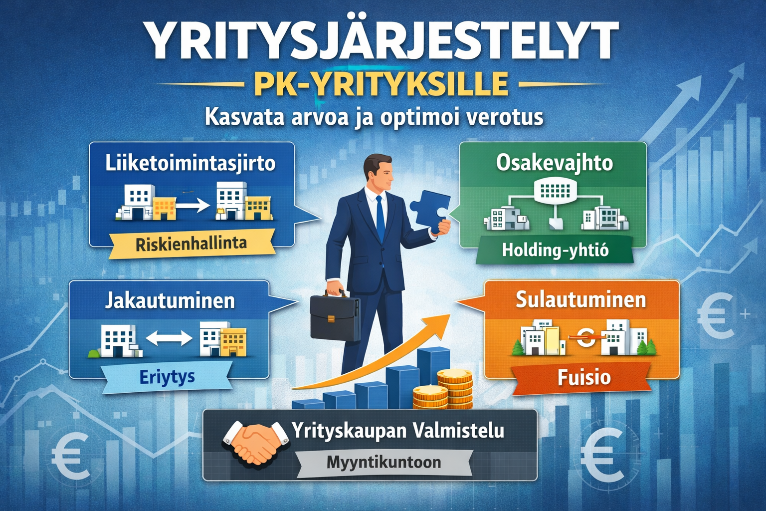 Yritysjärjestelyt pk-yrityksille